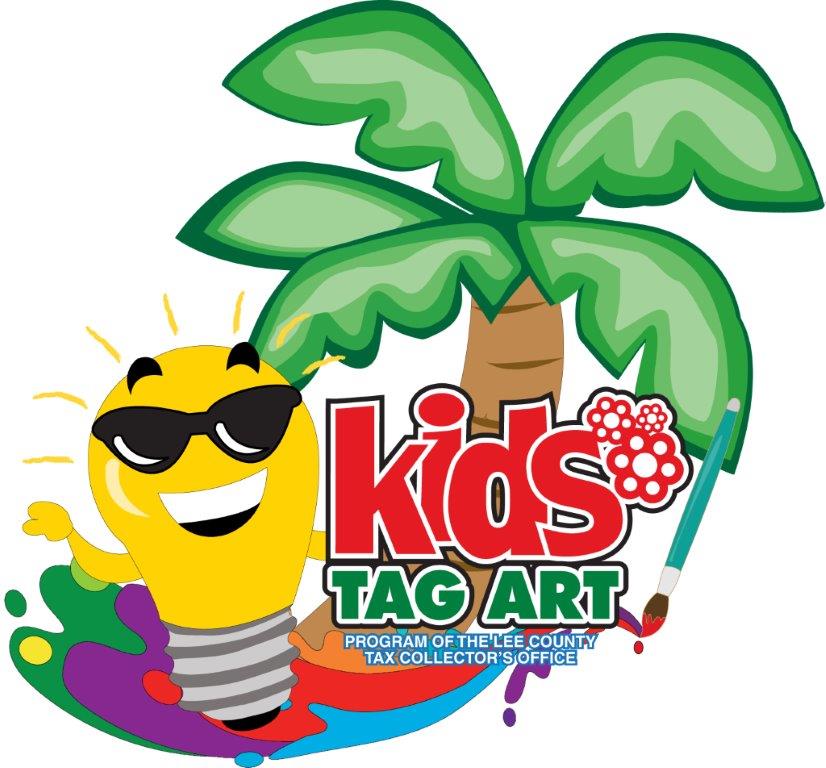 N12695 Lee County KTA Lightbulb -Palm tree logo